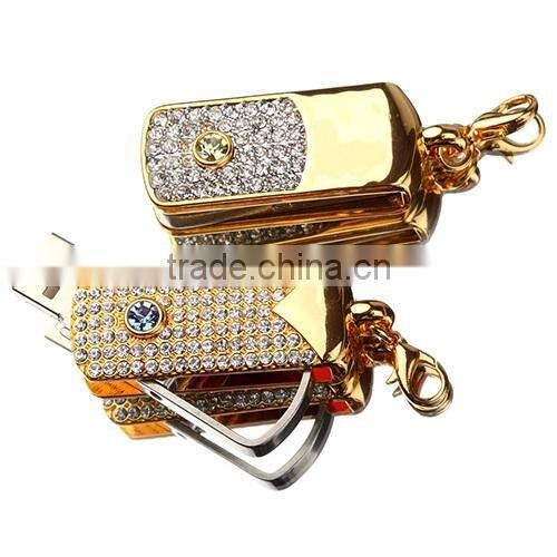 Honorable jewelry metal usb drives 8gb
