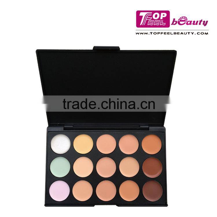 15 multi Colors concealer and foundation palette