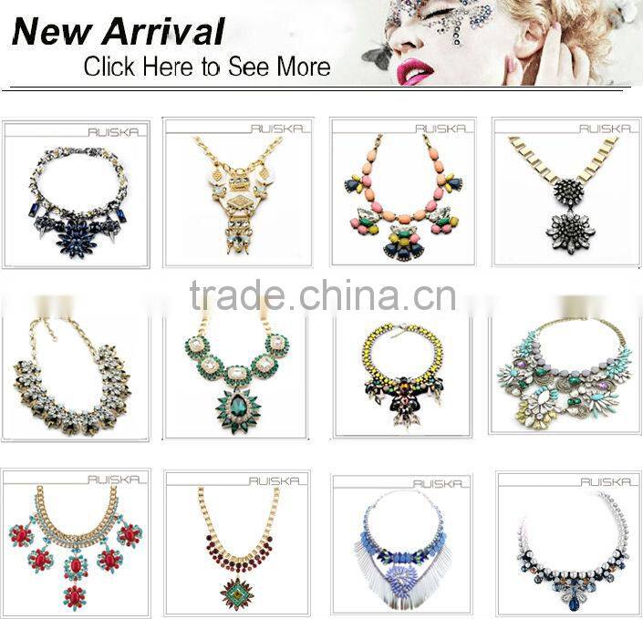 wholesale gold plating chain colorful beads chain with rhinestone buttlefly cheapest necklace