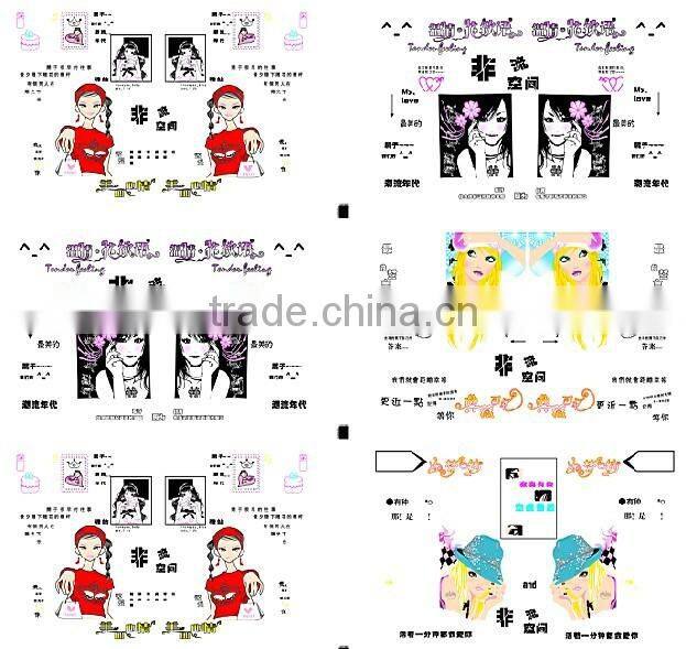 liyang cubic printing sliver coated pet basin film