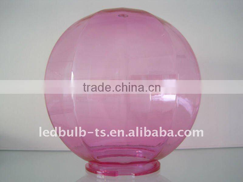 PMMA ceiling lamp shade, sphere outdoor lamp cover, acrylic light cover