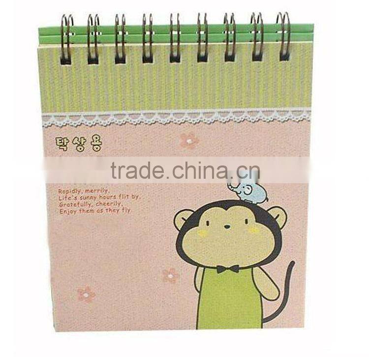 2016 new design calendar/daily desk calendar factory printing