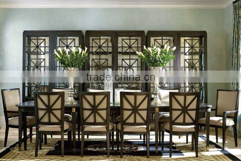 Tradition American dining furniture solid wood dining table and chair sets