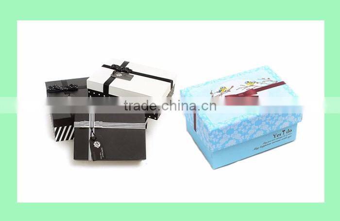 Custom logo recycled materials printed jewelry boxes