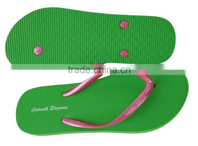 2015 City Beach Woman Flip Flops Printing EVA Slippers