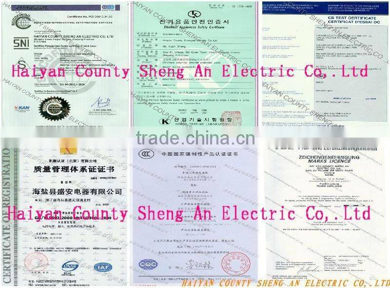 VDE standard 2 round pin earthing electrical plug