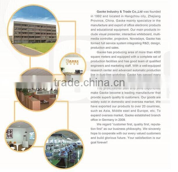 CE ROHS FCC certificate educational equipment small size frames digital desktop visual presenter