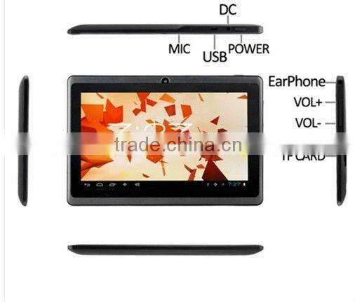 new best 7 inch tablet pc australia BOXCHIP A13 12.GHZ 512MB/4GB