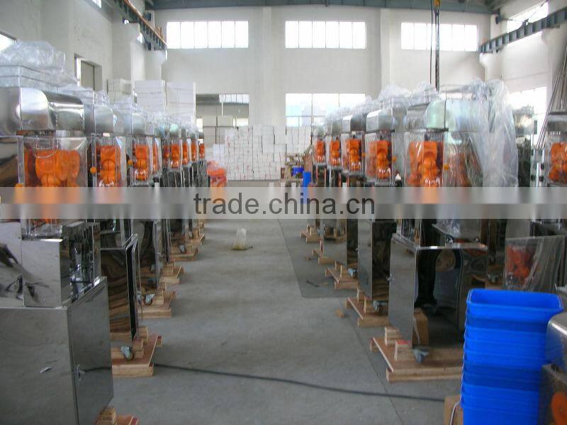 CE,ROHS approve automatic citrus juicing and fruit pressing machines,hot selling automatic orange juicer for restaurant
