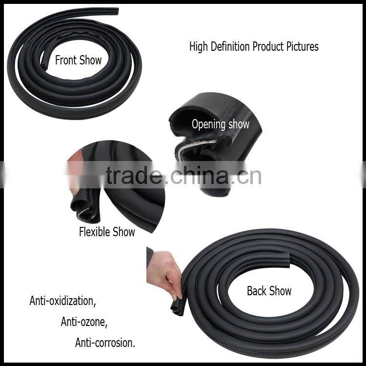 Automotive Spare Parts Extrusion EPDM Automotive Rubber Door Seals