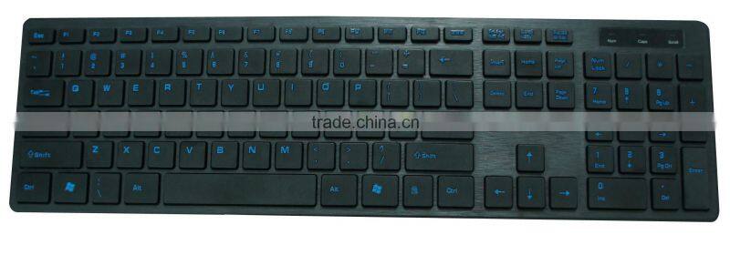High quality wired usb multimedia chocolate keyboard KB807