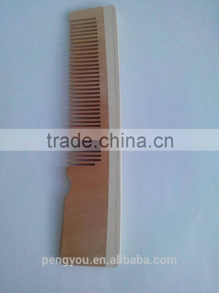 2014 year best-selling high quality bidentate wooden comb
