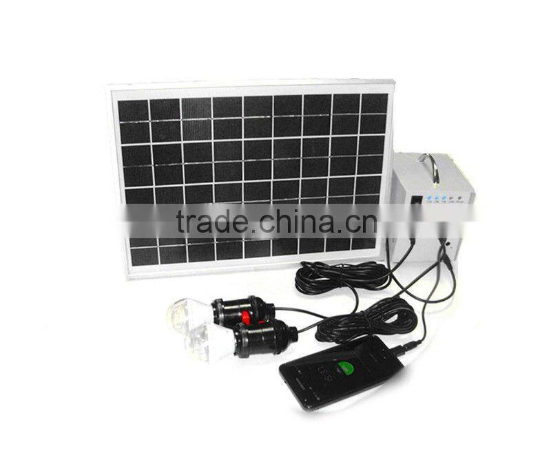 15W solar lighting kits for outdoor lighting