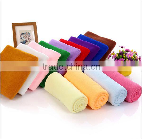fashion cheap custom plain microfiber woven bath towels