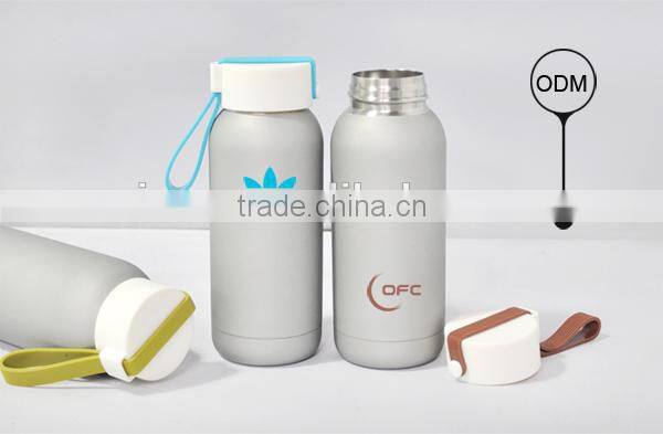 X&W 250ml double wall 304 stainless steel vacuum bottle