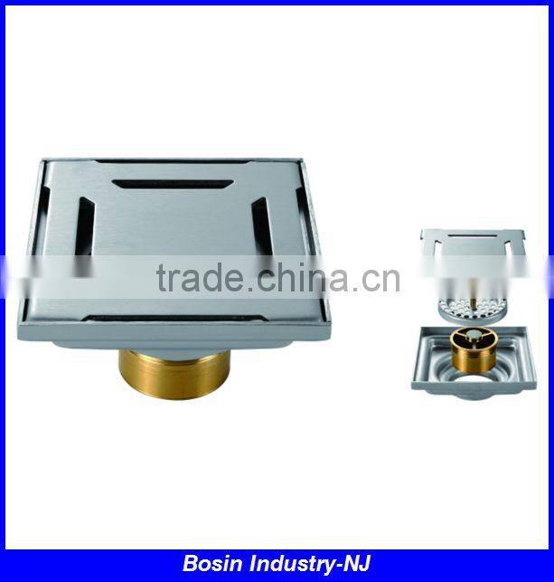 concrete stainless steel floor drain