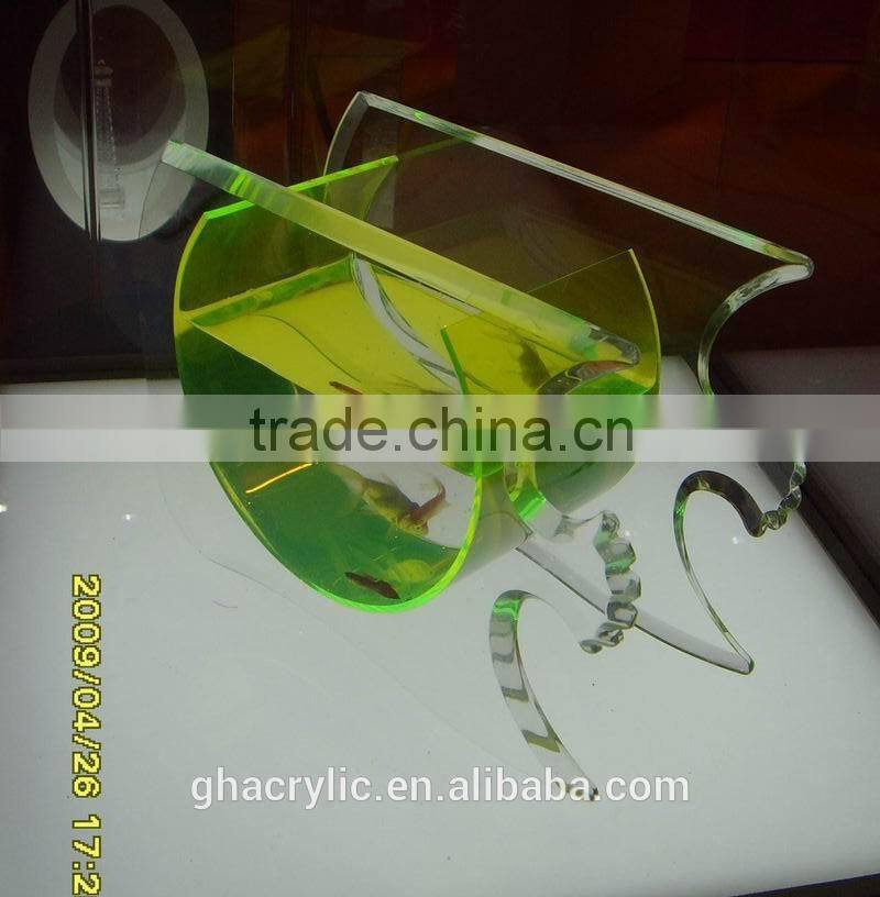 GH-RZ391 2014 high-end top-grade Fashionable Excellent home decoration acrylic fishbowl