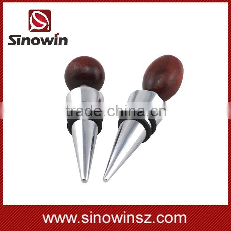 Eco-Friendly Portable stainless steel wine stopper for wine