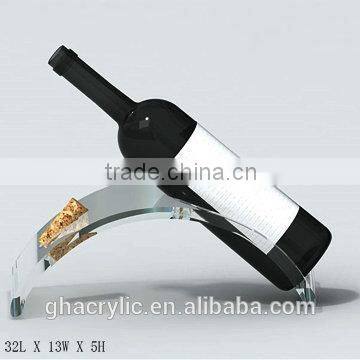 Beautiful and Experienced design acrylic wine display rack,colorful acrylic display rack