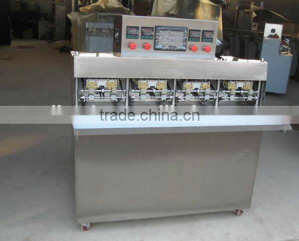 Semi automatic 8 heads Japanese Tofu Bag Filling and Sealing Machine