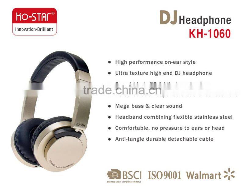Imported china best quality sports headphone built mp3 player headphone for iphone 6