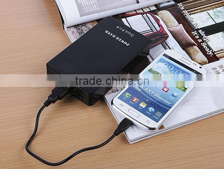 portable mobile power bank 10400mah