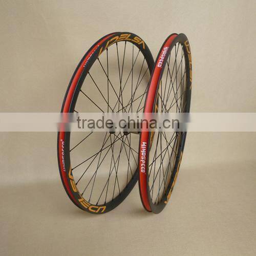 UDELSA 26er carbon wheels 25mm deep 25mm wide Mountain Bicycle Wheelset