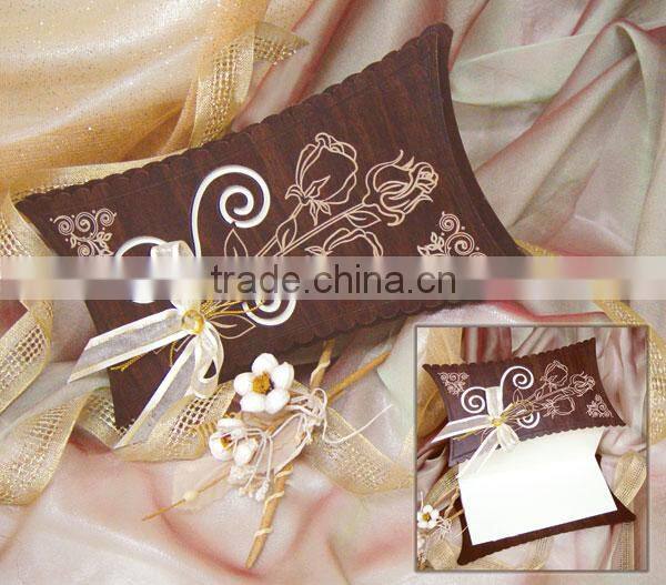 Elegant Wedding Rose Card--WN011