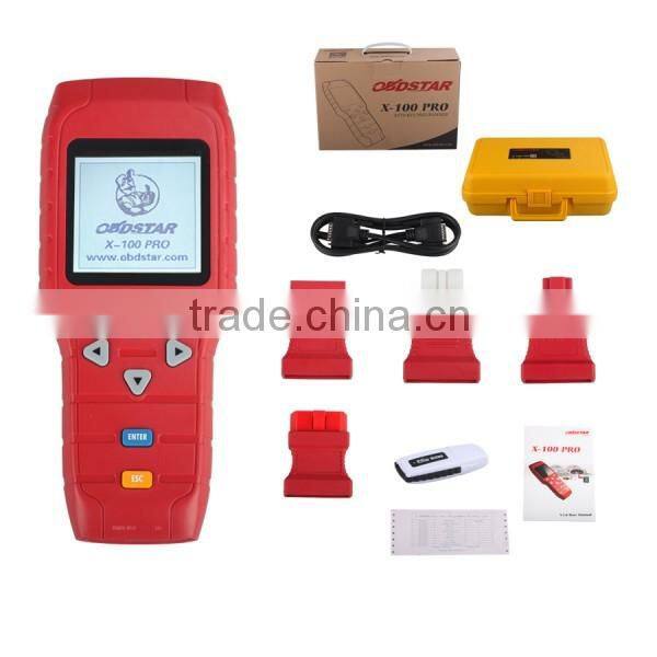Factory price!!!OBDSTAR X-100 PRO X100 Pro Auto Key Programmer (C) Type for IMMO and OBD Software Function