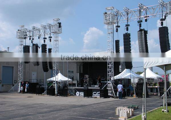 5-8m outdoor aluminum Line array PA flying truss support mast
