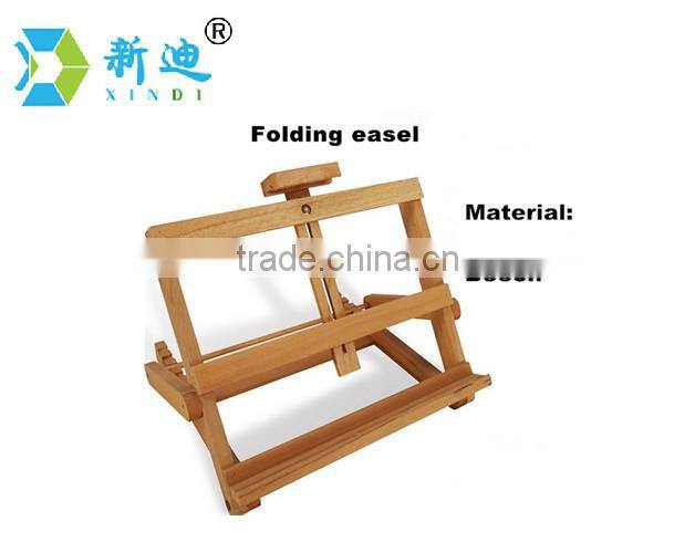 wood folding easel beech tabletop easel