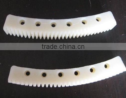 PTFE wear-resistant nylon adding MOS2 cargo self-lubricating properties, low wear resistant level PA6 / PA66,for Pulley