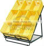 Steel Vegetable and Fruit Display Rack Powder Coated