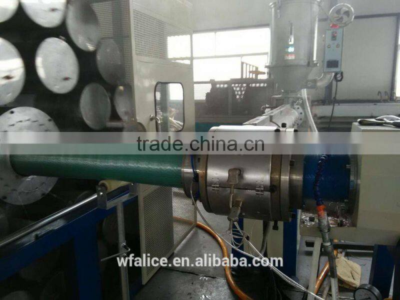 pvc flat pipe machine