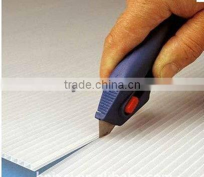 waterproof material of twin wall plastic corrugated sheet
