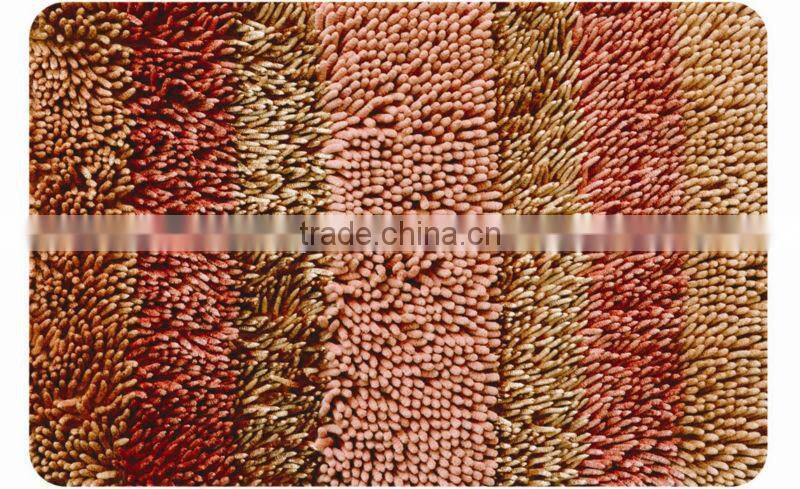 soft floor carpet and rugs with anti-slip base