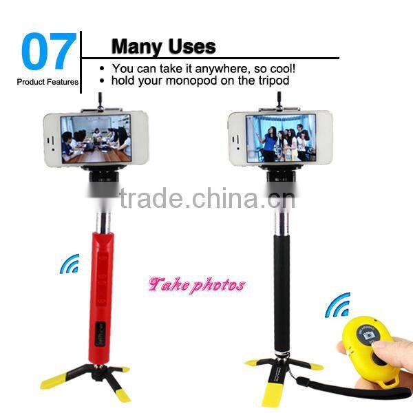 Portable Folding Tripod Mini Desktop Stand Rotation Holder for All Smart Phones Pad and Digital Camera
