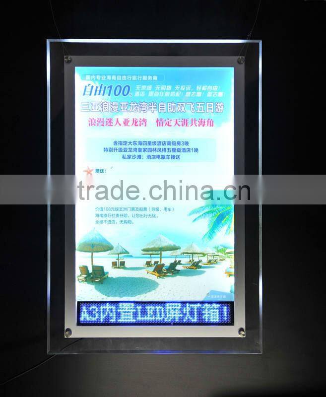 Extreme thin led lighting box