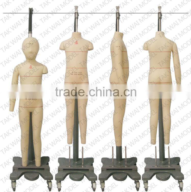 Lowest Price kids Asia standard size vintage adjustable mannequin