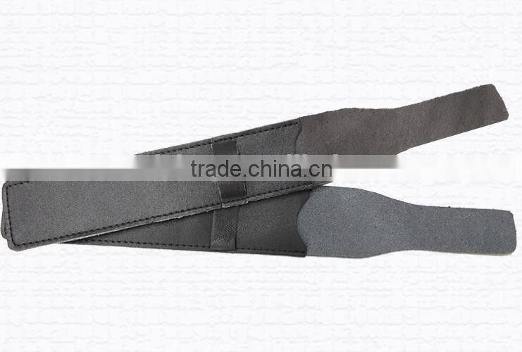 real leather pen holder pouch case in multi color with logo,pen case