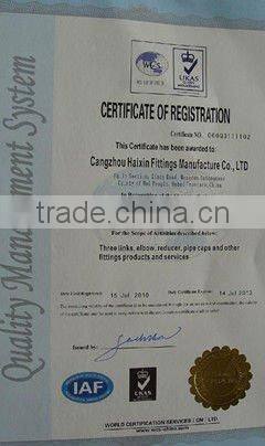 6" carbon steel elbow