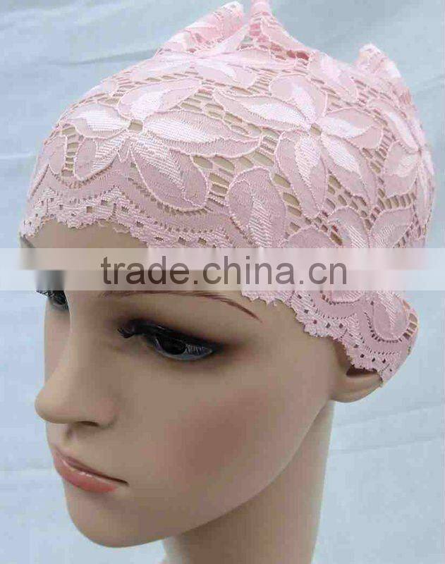C016 new muslim lace underscarf