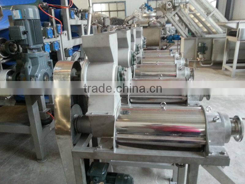 2 tons per hour carrot juicer machine