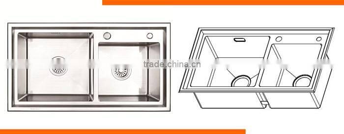 2016 hot sales Without Faucet used kitchen sinks for sale