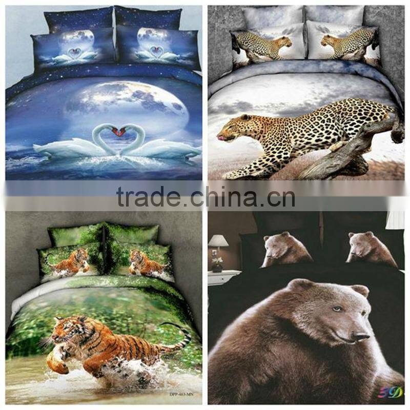 China supplier high quality 3d comforter sets