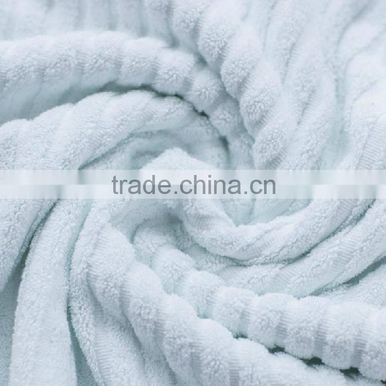 various colors cotton stripe thick bath towel