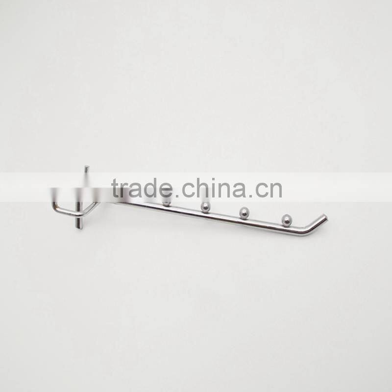 Supermarket Pegboard Display Hanging Hook / Shop Metal Hanging Hook / Store Clothes Hanger