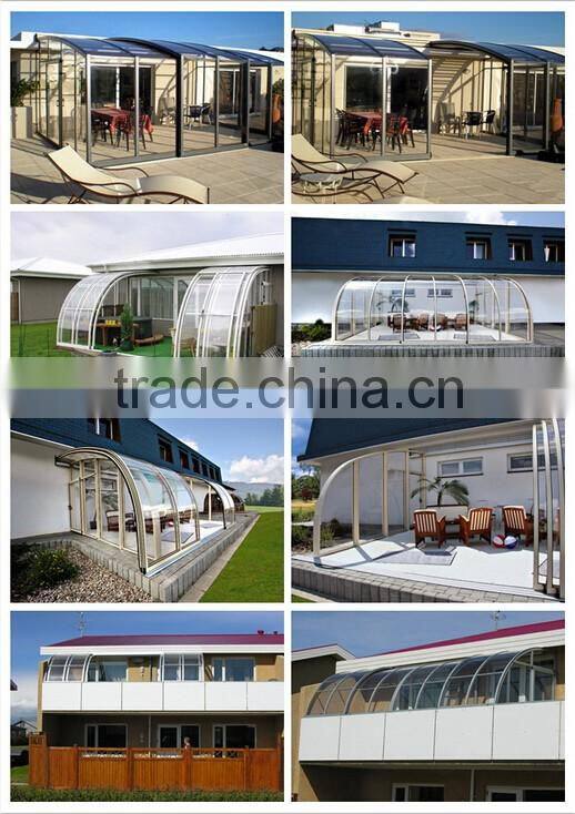 Made in China Polycarbonate Sheet and Aluminum Alloy Green House