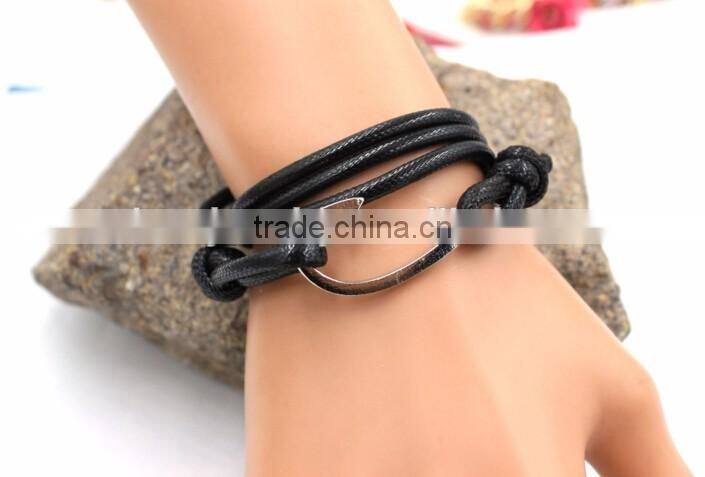 2016 Navy Fashion Fish Hook Charm Bracelet Wholesale
