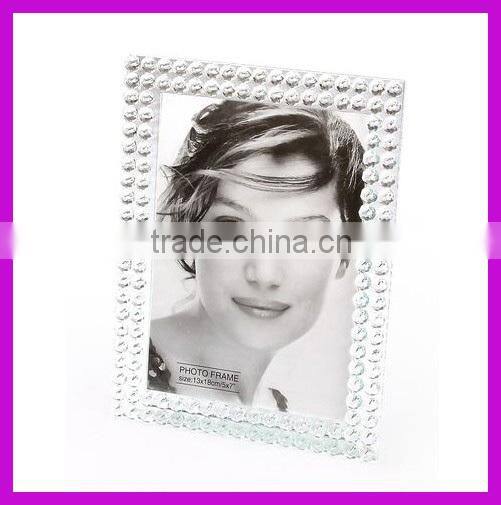 New design rhinestone photo frame wholesale China manufacture BY 1890